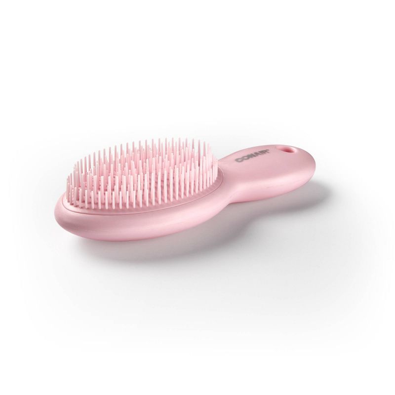 Conair Pro Compact Detangling Hair Brush - All Hair - Pink, 5 of 6