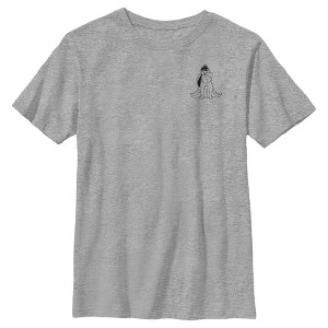 Boy's Winnie the Pooh Eeyore Pocket Sketch T-Shirt - 1 of 4