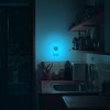DORESshop 0.6W Motion Sensor Integrated LED Night Light, Ice Blue, White, Plug-in, 2-Pack - 4 of 4