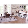 Austin 32" Industrial Dining Table Antique Metal Finish - LumiSource - 4 of 4