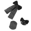 Unique Bargains Elegant Bow Ribbon Duckbill Hair Clips Hairdo Clip 1 Pc - 3 of 4