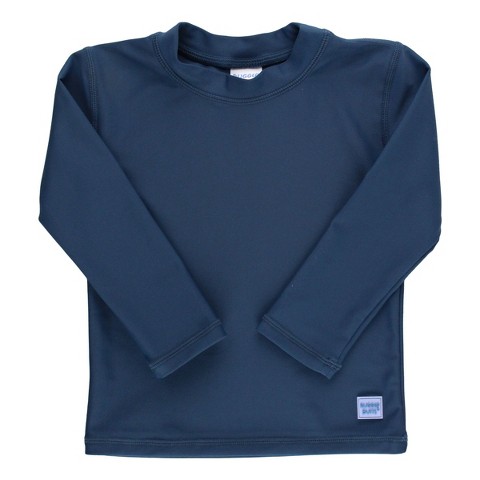 RuggedButts Kids Long Sleeve Rash Guard - Navy, 6