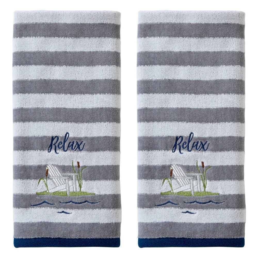 Photos - Towel 2pc Relax Chair Hand  Set - SKL Home