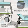 PAGED Chaise Lounge Chair Set of 3 Outdoor Patio Lounge Chairs with Side Table All Weather Reclining Chair for Outside, Pool - 4 of 4
