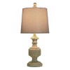 Gilda Table Lamp Distressed Gray/Cream - StyleCraft - image 2 of 4