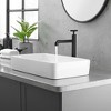 BWE Industry Style Single Handle Single Hole Vessel Sink Faucet in Matte Black - image 2 of 4