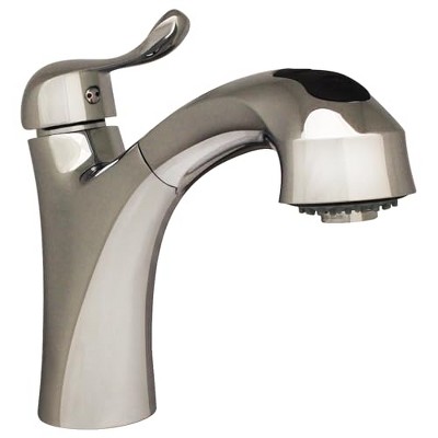 ALFI Jem Collection Single Hole/Single Lever Handle Faucet with a Pull Out Spray Head