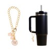 Unique Bargains Round Bow Water Cup Pendant 1 Pc - 3 of 4