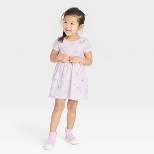 Toddler Girls' Rainbow Short Sleeve Dress - Cat & Jack™ Purple