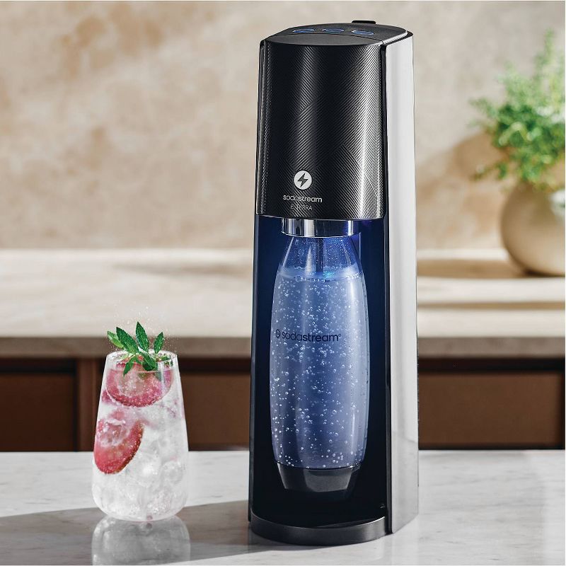 SodaStream E-TERRA Sparkling Water Maker with CO2 and Carbonating Bottle, 6 of 8