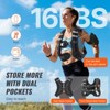 VEVOR Weighted Vest, 16 lbs Weight Vest with Reflective Stripe, Adjustable Buckle Body Weight Vest for Men Women, Workout Equipment - 3 of 4