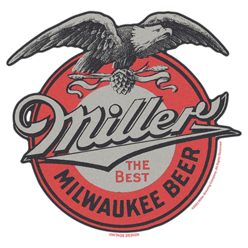 Men's Miller High Life The Best Milwaukee Beer Logo T-Shirt, 2 of 6