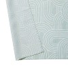 LunaLulinlk Green Arches Fabric Shower Curtain, 72" x 72" - 3 of 4