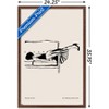 Trends International Rough Day No 01 Framed Wall Poster Prints - 3 of 4