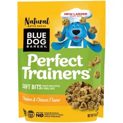 Blue Dog Bakery Perfect Trainers Chicken & Cheese Soft Dog Treats - 10oz