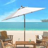 Cannes 9Ft Wooden Umbrella - PAT8009 - Safavieh - 2 of 4