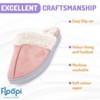 Floopi Women's Zelda Faux Suede Scuff Slippers - 2 of 4