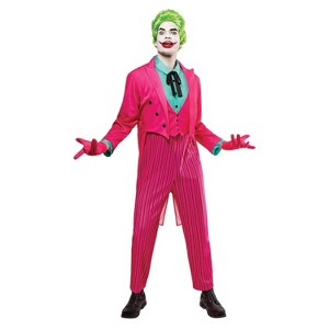 Rubie's Mens DC Comics Joker Deluxe Jumpsuit Costume - 1 of 2