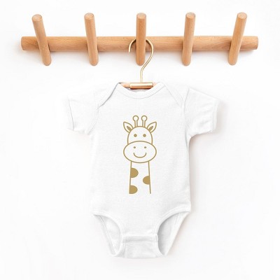 The Juniper Shop Giraffe Baby Bodysuit