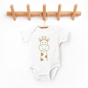The Juniper Shop Giraffe Baby Bodysuit - 1 of 2