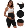 INSPIRE CHIC Women's High Waist Maternity Thigh Slimmers Belly Support Soft Pregnancy Butt Lifter Control Panties - 3 of 4