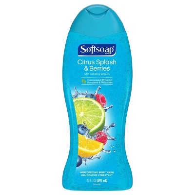 Softsoap Moisturizing Body Wash - Citrus Splash & Berries - 20 fl oz