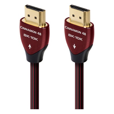 AudioQuest Cinnamon 48 8K-10K 48Gbps PVC HDMI Cable - 9.84 ft. (3m)