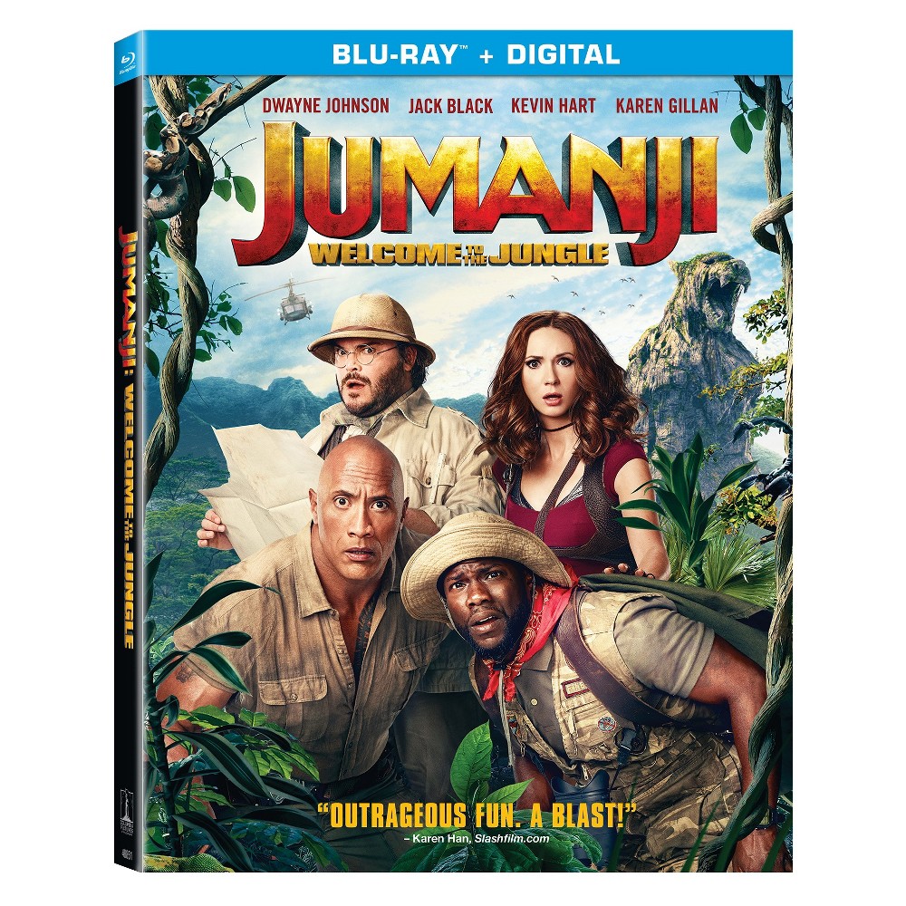 UPC 043396488519 product image for Jumanji: Welcome to the Jungle (Blu-ray + Digital) | upcitemdb.com
