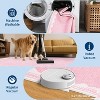 Acekool Washable Area Rug, Non Slip Soft Low Pile Carpet, Geometric Bordered Modern Accent for Living Room Bedroom Nursery, Lightweight - 4 of 4