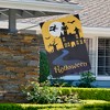 Northlight Spooky House Halloween Outdoor House Flag with Bats and Witch 28" x 40" - 2 of 4