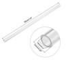 Unique Bargains Lamp Lantern Water Cooling System Acrylic Round Pipes Clear 2 Pcs 14" - 2 of 4