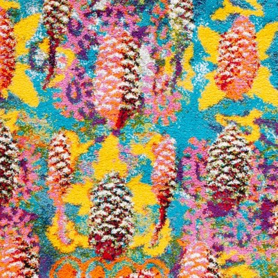 turquoise/multi