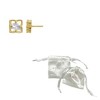 Adornia Flower Mother of Pearl Stud Earrings - 3 of 4