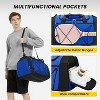15 inch travel small luggage bag, lightweight luggage bag, personal belongings travel bag, weekend travel bag, sports fitness bag - 4 of 4