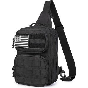 Tactical Crossbody Bag for Men - Durable Sling Bag with Cross Body Design EDC Shoulder bag - 1 of 4
