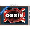 Trends International Oasis - Union Jack Logo Framed Wall Poster Prints - 3 of 4