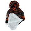 Grand Sierra Boy's Toddler (2-4) Lined Animal Winter Hat with Ear Flaps and Pom - 3 of 3
