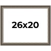 PosterPalooza | Weathered Black Picture Frame - UV Acrylic, Backing Board, Hanging Hardware Included - 2 of 4