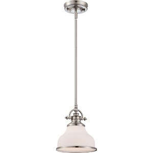 Quoizel Lighting Grant 1 - Light Pendant in  Brushed Nickel - 1 of 2