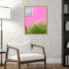 Amanti Art Vintage Pink Camper Trailer with Cactus by Tom Windeknecht Canvas Wall Art Print Framed - 4 of 4
