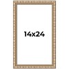 PosterPalooza | 14x24 Modern Bamboo Picture Frame, UV Acrylic, 5 Finishes - 2 of 4