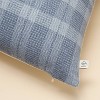 18"x18" Tonal Plaid Square Throw Pillow - Hearth & Hand™ with Magnolia - 4 of 4