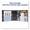 Avery Durable Non-View Binder with DuraHinge and EZD Rings, 3 Rings, 2" Capacity, 11 x 8.5, Black, (8502) - 4 of 4