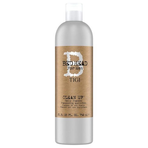 Tigi Bed Head For Men Clean Up Daily Shampoo | Helps intensely cleanse hair and stimulate scalp | Saw Palmetto and sunflower seed - (25.36 oz) - image 1 of 3