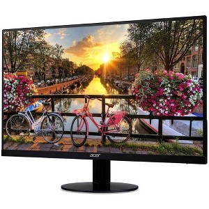 Acer 23.8" Widescreen LCD Monitor - 1920 x 1080 - 75 Hz - 250Nit - SA240Y B - Manufacturer Refurbished - 1 of 4