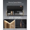 VASAGLE EKHO Collection - Storage Ottoman Bench Entryway Bedroom Bench 25 Gallons Safety Hinges Loads 660 lb - 3 of 4