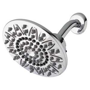 RainFall Shower Head 7-mode Chrome- Waterpik: EPA WaterSense Certified, 1.8 GPM, Wall Mounted - 1 of 4