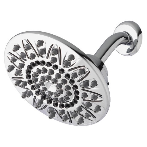 8 Rainfall Nozzle Shower Head - 19 Extended Arm - Oil Rubbed Bronze