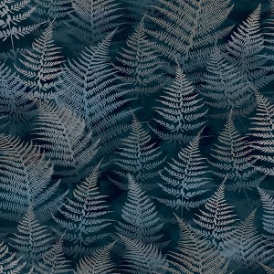 Clarissa Hulse Woodland Fern French Navy Wallpaper - 1 of 4