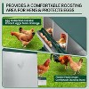 Chicken egg laying box, metal chicken egg laying box, egg laying box with large ventilation holes for easy egg collection - 4 of 4